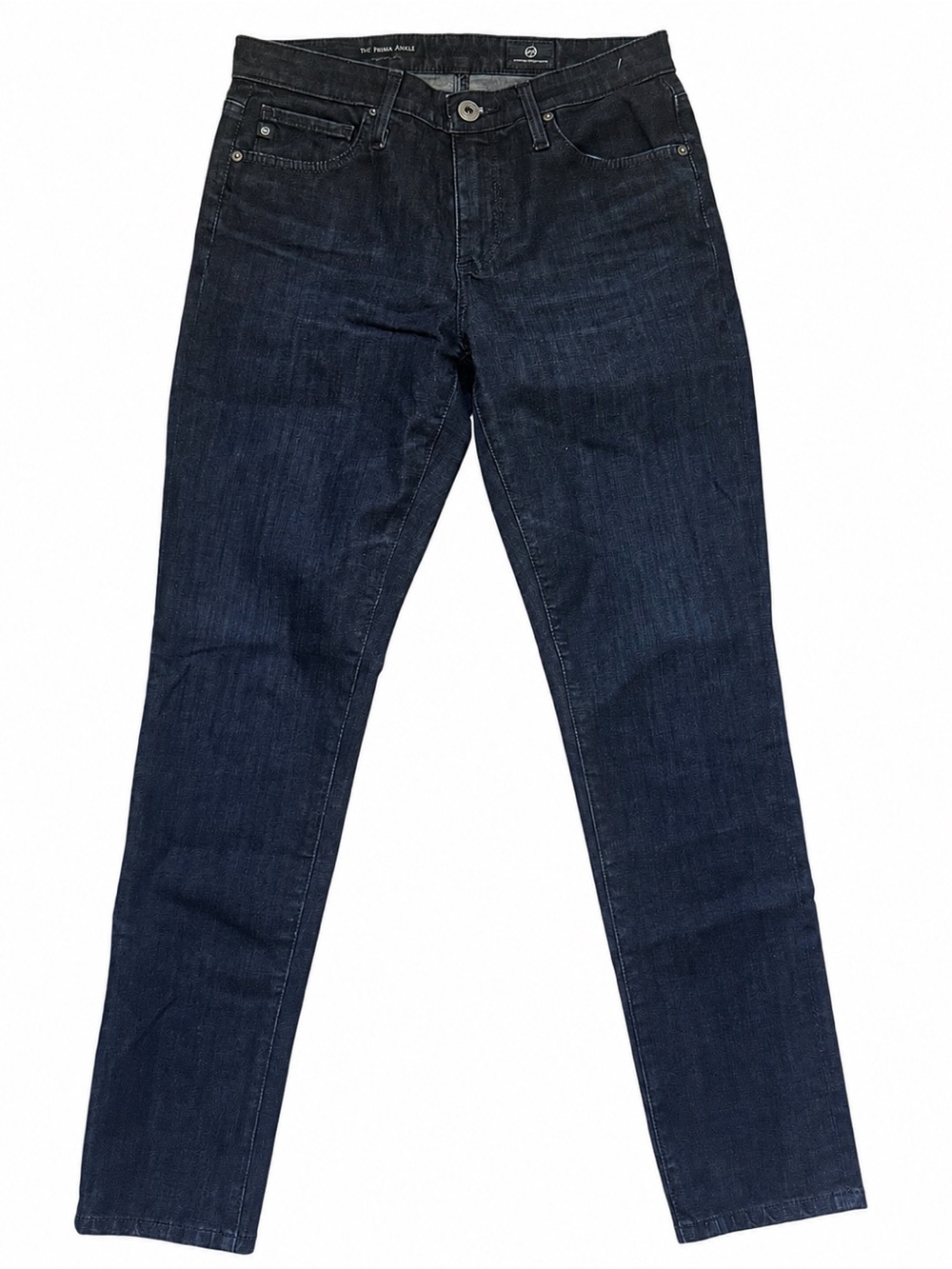 Adriano Goldschmied The Prima Ankle Jeans Dark Wash Skinny Stretch Denim Size 25